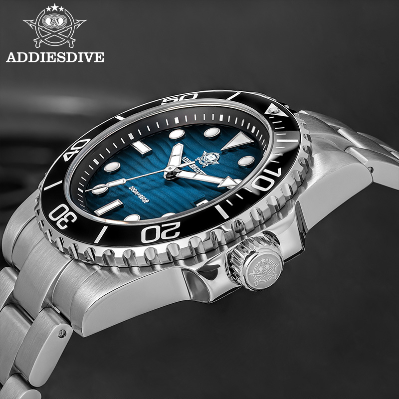 ADDIESDIVE Men's 2115 Quartz W - огляд і ціна Luxury Watch Dial